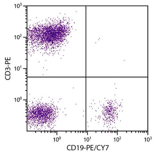 Anti-CD19 (PE-Cy7), clone SJ25-C1