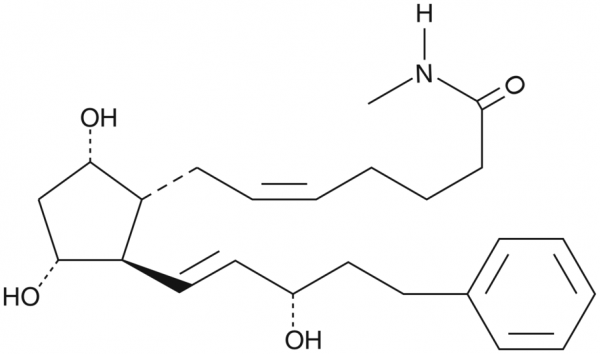 17-phenyl trinor Prostaglandin F2alpha methyl amide