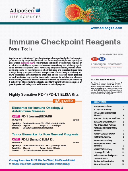 Immune Checkpoint Reagents