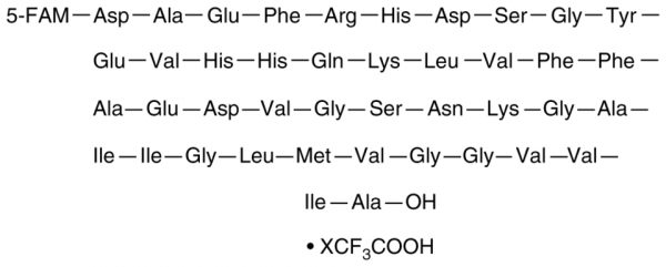 5-FAM-Amyloid-beta (1-42) Peptide (human) (trifluoroacetate salt)