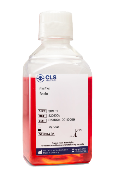 EMEM (MEM Eagle), w: 2 mM L-Glutamine, w: 2.2 g/L NaHCO3, w: EBSS