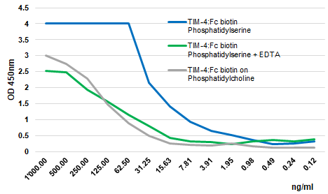 Tim-4 (mouse):Fc (human) (rec.) (Biotin)