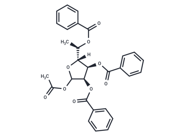 1-O-Acetyl-2,3,5-tri-O-benzoyl-5(R)-C-methyl-D-ribofuranose