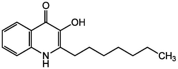 2-Heptyl-3-hydroxyl-4-quinolone