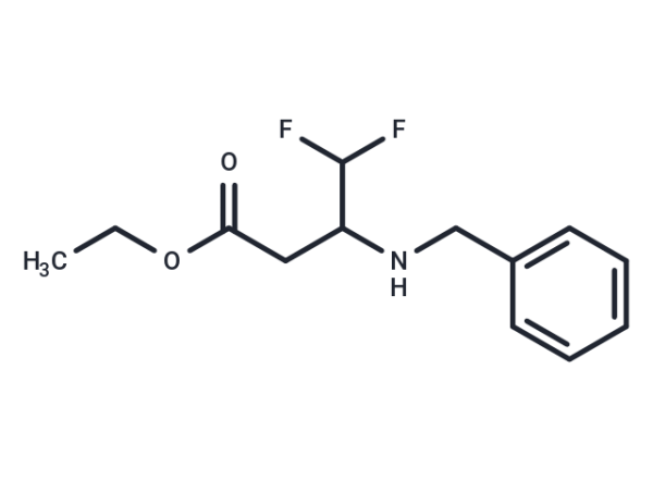 4,4-Difluoro-3-[(phenylmethyl)amino]butanoic acid ethyl ester