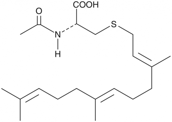 N-acetyl-S-farnesyl-L-Cysteine