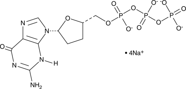 2',3'-Dideoxyguanosine-5'-O-triphosphate (sodium salt)