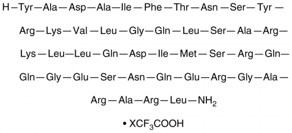 Somatorelin (1-44) amide (human) (trifluoroacetate salt)