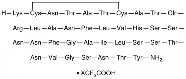 Amylin (human) (amidated) (trifluoroacetate salt)