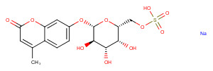 4-Methylumbelliferyl beta-D-Galactopyranoside-6-sulfate (sodium salt)
