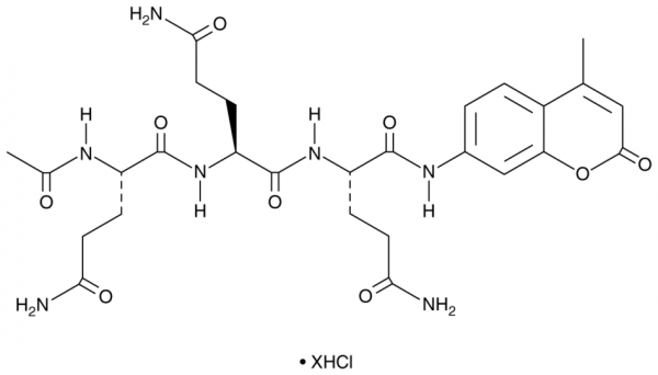 Ac-QQQ-AMC (hydrochloride)