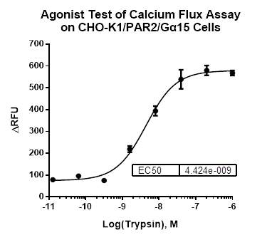 CHO-K1/PAR2/Galpha15 Stable Cell Line