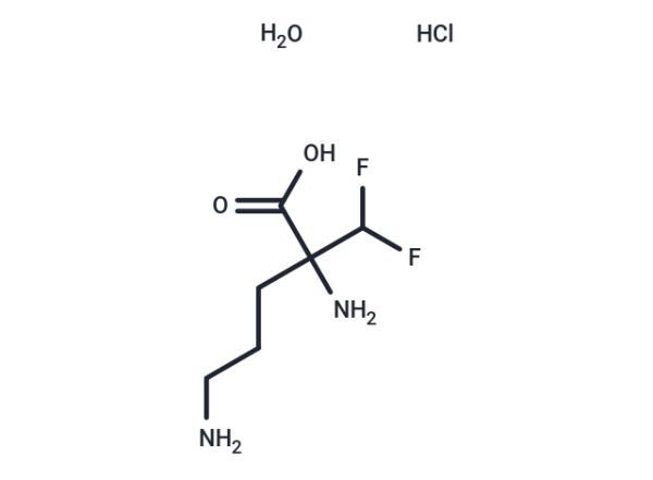 Eflornithine hydrochloride hydrate