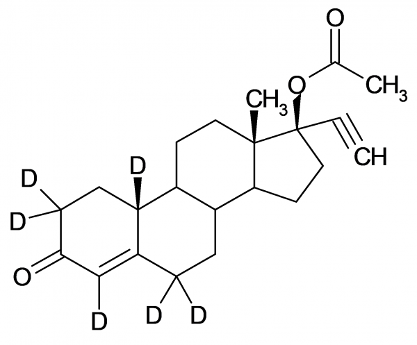 Norethindrone Acetate-D6 (major)