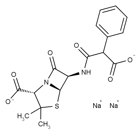 Carbenicillin, disodium salt