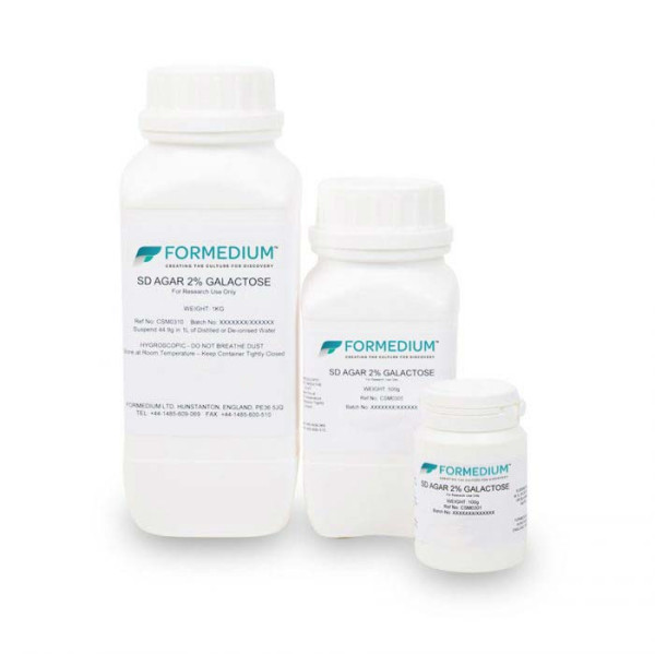 SD Agar / 2% Galactose