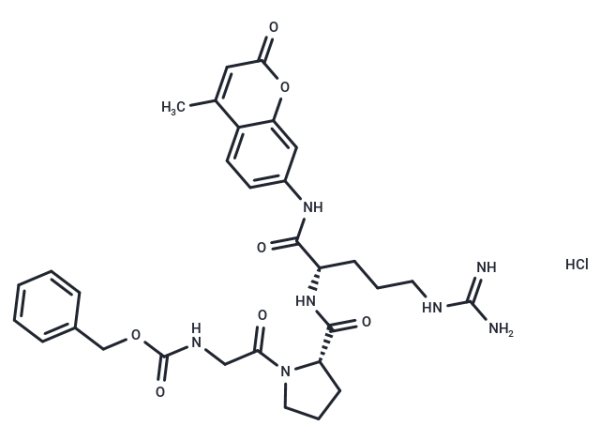 Z-Gly-Pro-Arg-AMC hydrochloride