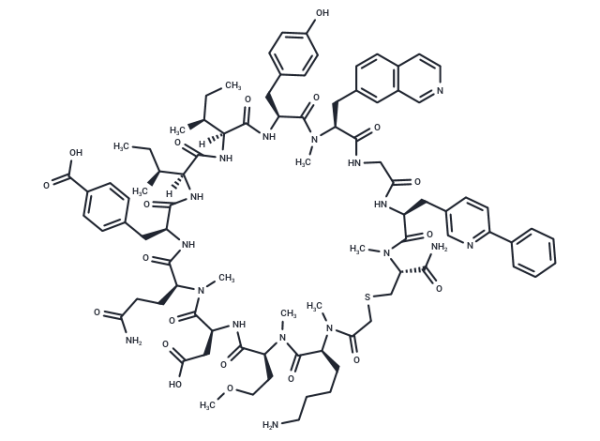 GPC3 targeting peptide 1