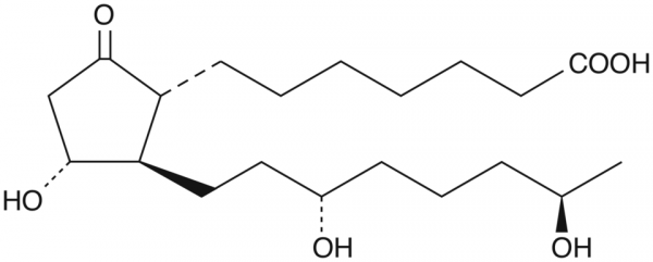 13,14-dihydro-19(R)-hydroxy Prostaglandin E1