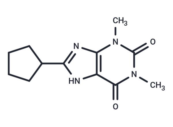 8-Cyclopentyl-1,3-dimethylxanthine
