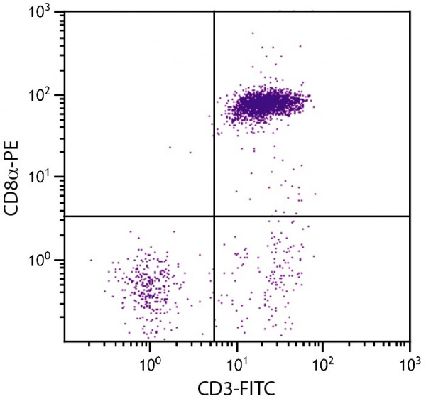Anti-CD8a (PE), clone CT-8