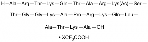 Histone H3K9Ac (1-24) (human, mouse, rat, porcine, bovine) (trifluoroacetate salt)