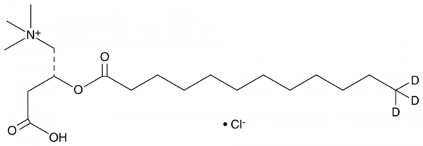 Lauroyl-L-carnitine-12,12,12-d3 (chloride)