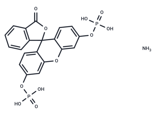 Fluorescein diphosphate tetraammonium salt