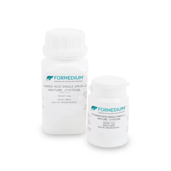 FM drop-out mixture, minus Cysteine, 8100 mg/l