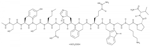 alpha-MSH (human, mouse, rat, porcine, bovine, ovine) (trifluoroacetate salt)