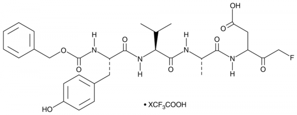 Z-YVADLD-FMK (trifluoroacetate salt)