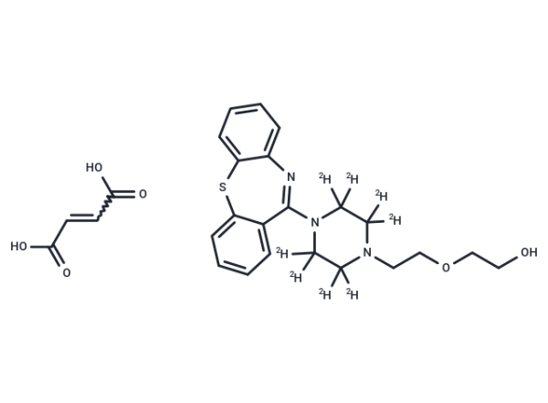 Quetiapine-d8 Fumarate