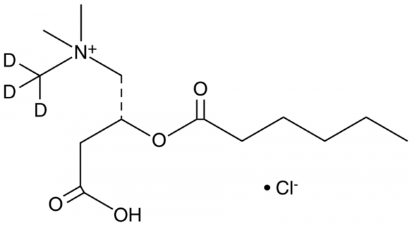 Hexanoyl-L-carnitine-d3 (chloride)