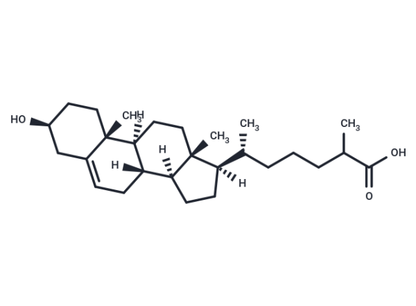 3beta-hydroxy-5-Cholestenoic Acid