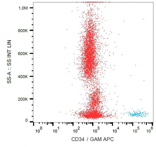 Anti-CD34 / Mucosialin, clone QBEnd-10 (azide free)