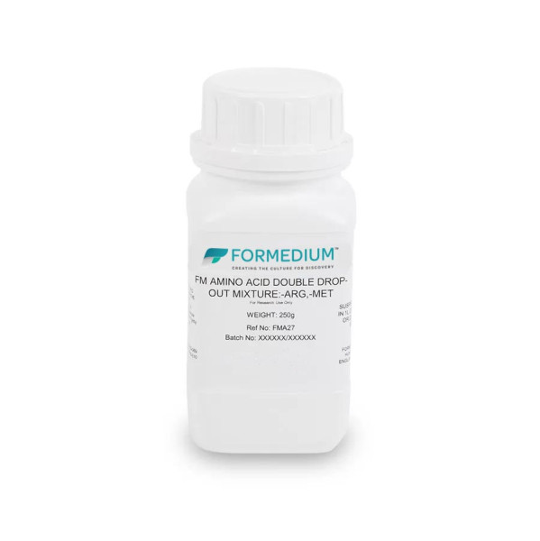 FM drop-out mixture, minus Arginine and w/o Methionine, 7300 mg/l