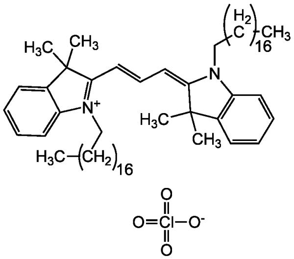 1,1&#039;-Dioctadecyl-3,3,3&#039;,3&#039;-tetramethylindocarbocyanine perchlorate