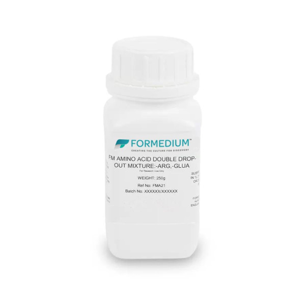 FM drop-out mixture, minus Arginine and w/o Glutamic acid, 7100 mg/l