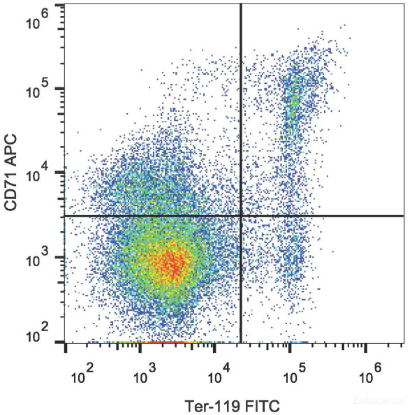 Anti-Mouse CD71 (APC Conjugated)[R17 217.1.3/TIB-219], clone R17 217.1.3/TIB-219