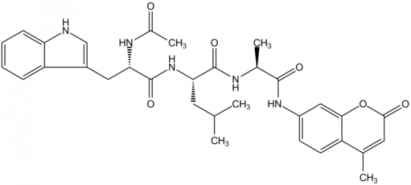 Ac-Trp-Leu-Ala-AMC