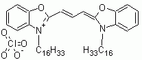 DiOC16(3) perchlorate (3,3-Dihexadecyloxacarbocyanine perchlorate)