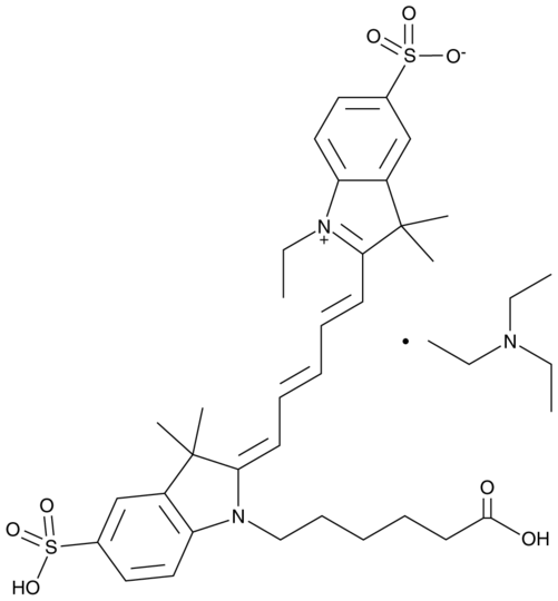 Cy5 (triethylamine salt)