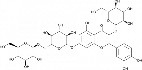 Quercetin 3-O-beta-D-Glucose-7-O-beta-D-Gentiobioside