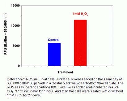 Cell Meter(TM) Fluorimetric Intracellular Total ROS Activity Assay Kit*Orange Fluorescence*