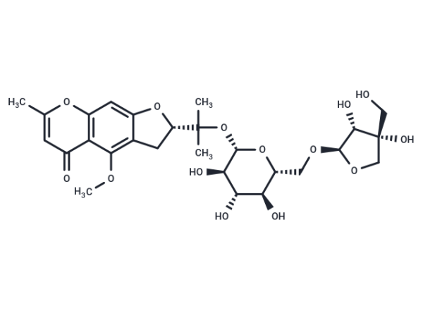6"-O-Apiosyl-5-O-Methylvisammioside