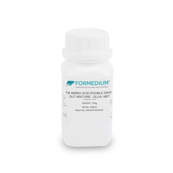 FM drop-out mixture, minus Glutamic acid and w/o Methionine, 7500 mg/l