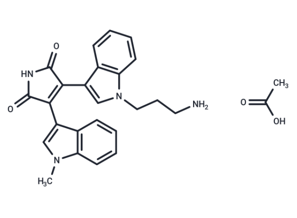 Bisindolylmaleimide VIII acetate