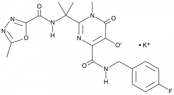 Raltegravir (potassium salt)