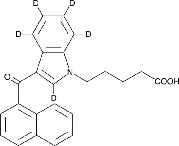 JWH 018 N-pentanoic acid metabolite-d5