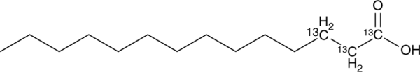 Myristic Acid-13C3